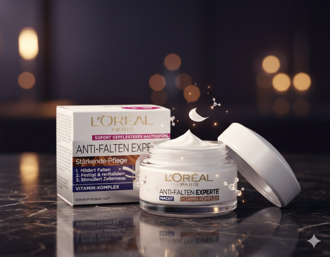 L'Oréal Paris Anti-Falten Experte Nacht Vitamin-Komplex - الصورة 2