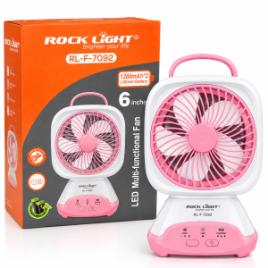 مروحة مع لد اضاءة من شركة ROCK LiGHT